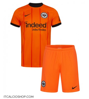 Eintracht Frankfurt Terza Maglia Bambino 2024-25 Manica Corta (+ Pantaloni corti)